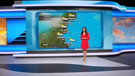 изображение на Прогноза за времето (14.06.2025 - обедна емисия)