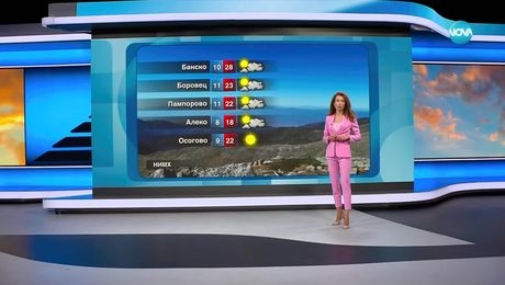 изображение на Прогноза за времето (17.06.2025 - обедна емисия)