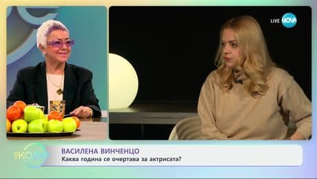 изображение на Василена Винченцо: Каква година се очертава за актрисата - „На кафе“ (07.01.2025)