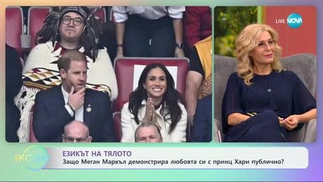 изображение на Езикът на тялото: Защо Меган демонстрира любовта си към принц Хари публично - „На кафе“ (10.02.2025)