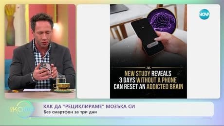 изображение на Как да „рестартираме" мозъка си: Без смартфон за три дни - „На кафе“ (11.03.2025)