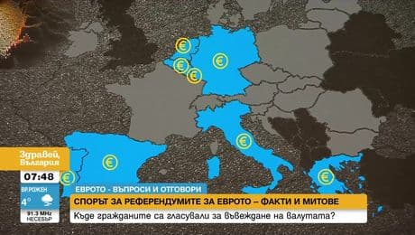 изображение на Имало ли е референдуми за единната валута и в други държави от ЕС