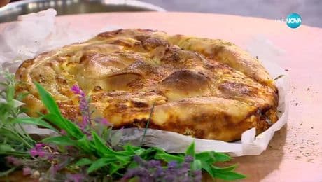 изображение на Рецептата днес: Дърпана баница - „На кафе” (02.07.2025)