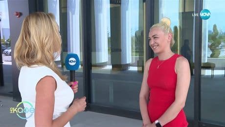 изображение на Невена Пейкова с голямо отличие от международен музикален конкурс в Казахстан - „На кафе” (08.07.2025)