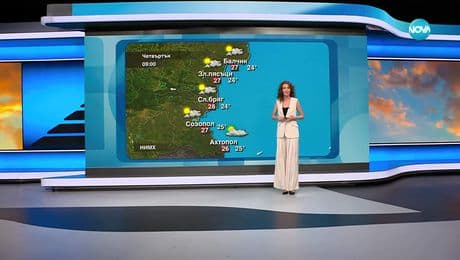 изображение на Прогноза за времето (28.08.2025 - следобедна емисия)