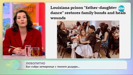 изображение на Любопитно: Бал събра затворници с техните дъщери - „На кафе“ (03.12.2025)