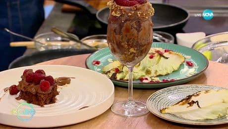 изображение на Рецептите днес: Шоколадова наслада с шоколадов ликьор - „На кафе“ (17.12.2025)