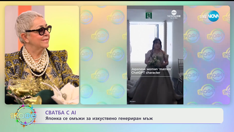изображение на Японка се омъжи за изкуствено генериран мъж - „На кафе“ (19.12.2025)