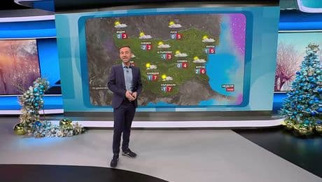 изображение на Прогноза за времето (28.12.2025 - обедна емисия)