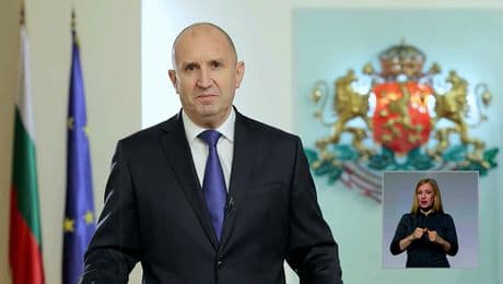 изображение на Новогодишно обръщение на президента на Република България Румен Радев