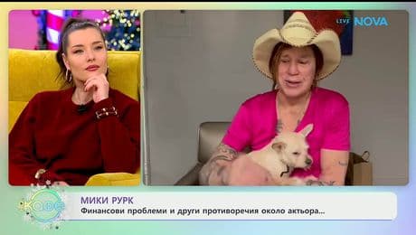 изображение на Финансови проблеми и други противоречия около актьора Мики Рурк - „На кафе“ (07.01.2026)