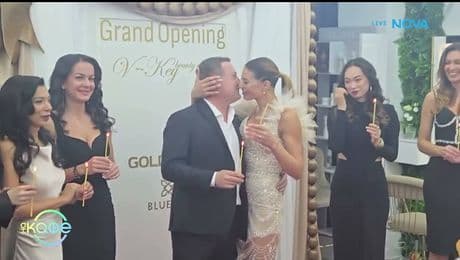 изображение на Димитър Рачков предложи брак на любимата си Виктория | На кафе | 12.1.2026