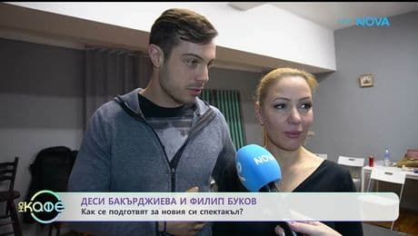изображение на Елизабетско: Деси Бакърджиева и Филип Буков за новия си спектакъл - „На кафе“ (12.01.2026)