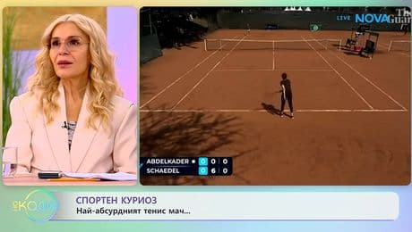 изображение на Спортен куриоз: Най-абсурдният тенис мач... - „На кафе“ (14.01.2026)