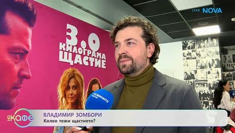 изображение на Владимир Зомбори: Колко тежи щастието? - „На кафе“ (19.01.2026)