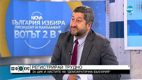 изображение на Христо Иванов: ГЕРБ и ДПС се опитаха да ни дерегистрират служебно в Стара Загора и още 8 района
