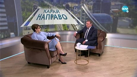 изображение на Карай направо с проф. Костадин Ангелов (09.04.2022)