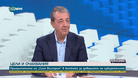 изображение на Вили Лилков: „Синя България” непрекъснато повишава процентите си, тенденциите са положителни