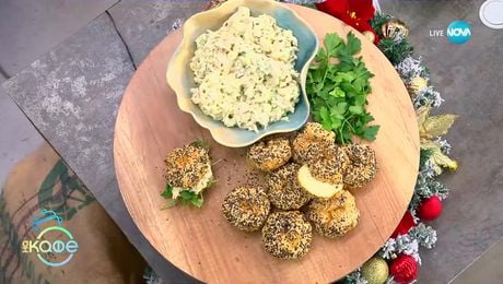 изображение на Рецептите днес: Протеинови бейгъли със салата с пиле - „На кафе“ (03.12.2024)