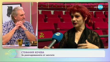 изображение на Стефания Кочева: За разочарованията от мечтите - „На кафе“ (11.12.2024)