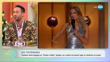 изображение на Без полемика: Първата жена водеща на „Златен глобус" разкри, че... - „На кафе“ (08.01.2025)