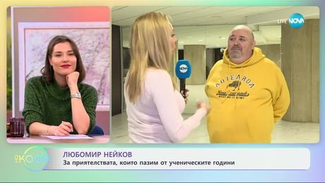 изображение на Любомир Нейков: За приятелствата, които пазим от ученическите години - „На кафе“ (24.01.2025)
