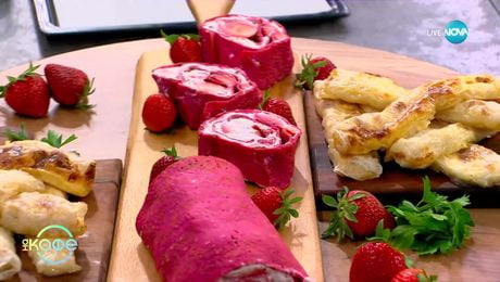 изображение на Рецептата днес: Протеиново палачинково руло с ягоди - „На кафе“ (13.03.2025)