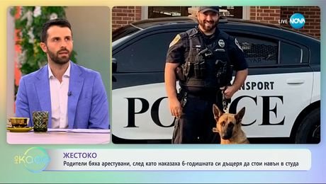 изображение на Родители бяха арестувани, след като наказаха 6-годишната си дъщеря - „На кафе“ (19.03.2025)