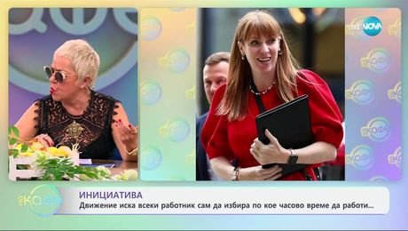изображение на Движение иска всеки работник сам да избира по кое часово време да работи - „На кафе“ (02.04.2025)