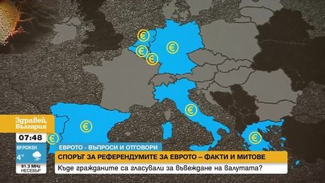 изображение на Имало ли е референдуми за единната валута и в други държави от ЕС
