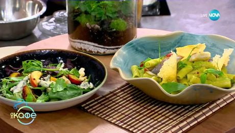 изображение на Рецептата днес: Ригатони със запечен лаврак, авокадо, чесън и лимон - „На кафе“ (09.06.2025)