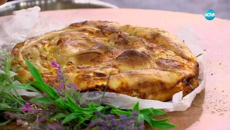 изображение на Рецептата днес: Дърпана баница - „На кафе” (02.07.2025)