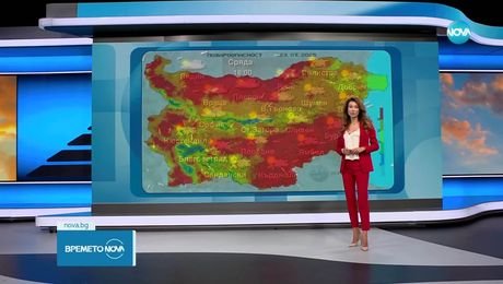 изображение на Прогноза за времето (23.07.2025 - обедна емисия)