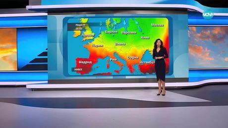 изображение на Прогноза за времето (21.08.2025 - обедна емисия)