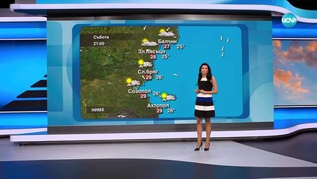 изображение на Прогноза за времето (23.08.2025 - обедна емисия)