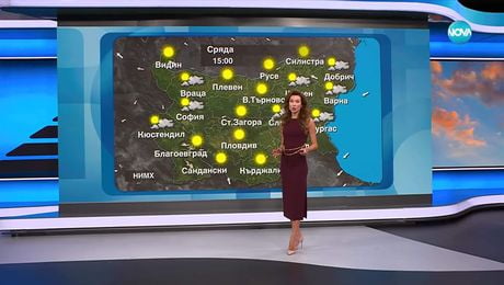 изображение на Прогноза за времето (27.08.2025 - следобедна емисия)