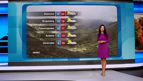изображение на Прогноза за времето (25.09.2025 - обедна емисия)