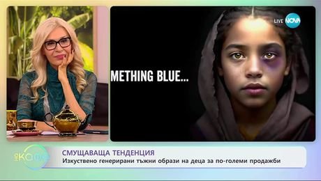 изображение на Изкуствено генерирани тъжни образи на деца за по-големи продажби - „На кафе“ (21.10.2025)