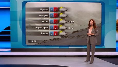 изображение на Прогноза за времето (28.10.2025 - обедна емисия)