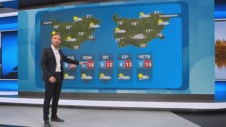 изображение на Прогноза за времето (01.11.2025 - обедна емисия)