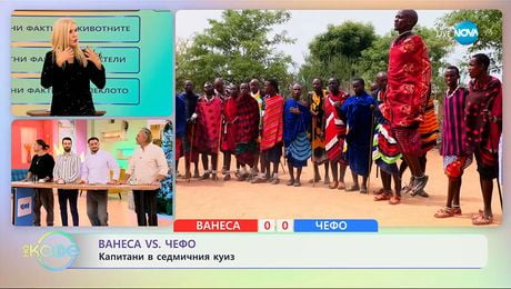 изображение на Ванеса VS Чефо: Капитани в седмичния куиз - „На кафе“ (09.12.2025)