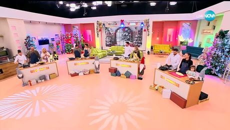 изображение на Шеф готвачите на „На кафе“ с предложения за празнични вечери - „На кафе“ (24.12.2025) - част 1