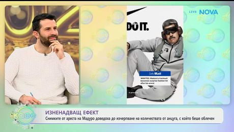 изображение на Снимките от ареста на Мадуро доведоха до изчерпване на количествата от анцуга, с който беше облечен - „На кафе“ (08.01.2026)