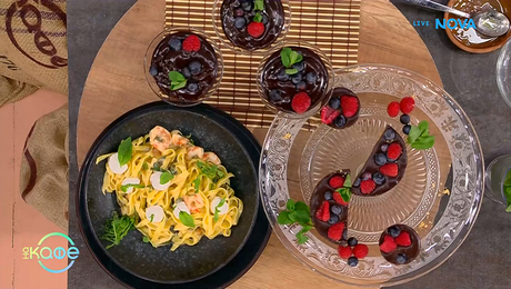 изображение на Рецептата днес | Паста със скариди, жълтък и рикота  | На кафе | 10 февруари 2026