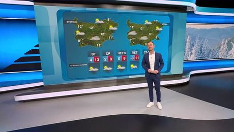 изображение на Прогноза за времето | Обедна емисия | 22 февруари 2026