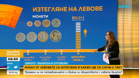 изображение на Еврото - въпроси и отговори | Колко от левовете в банкноти и монети са изтеглени и какво ще се случи с тях?