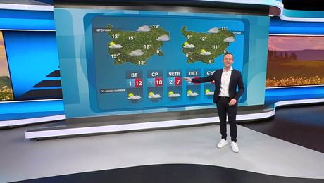 изображение на Прогноза за времето | Обедна емисия | 16 мар. 2026