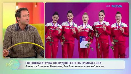 изображение на Световната купа по художествена гимнастика | На кафе | 30 мар. 2026