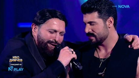 изображение на Иво Димчев и Фики като Фики и Тони Стораро - „Кажи ми като мъж на мъж“ | Като две капки вода