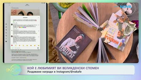 изображение на Раздаваме награди в Instagram: Кой е любимият ви великденски спомен? | На кафе | 9 апр. 2026